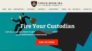 CheckBook IRA Homepage