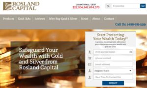 Rosland Capital Homepage